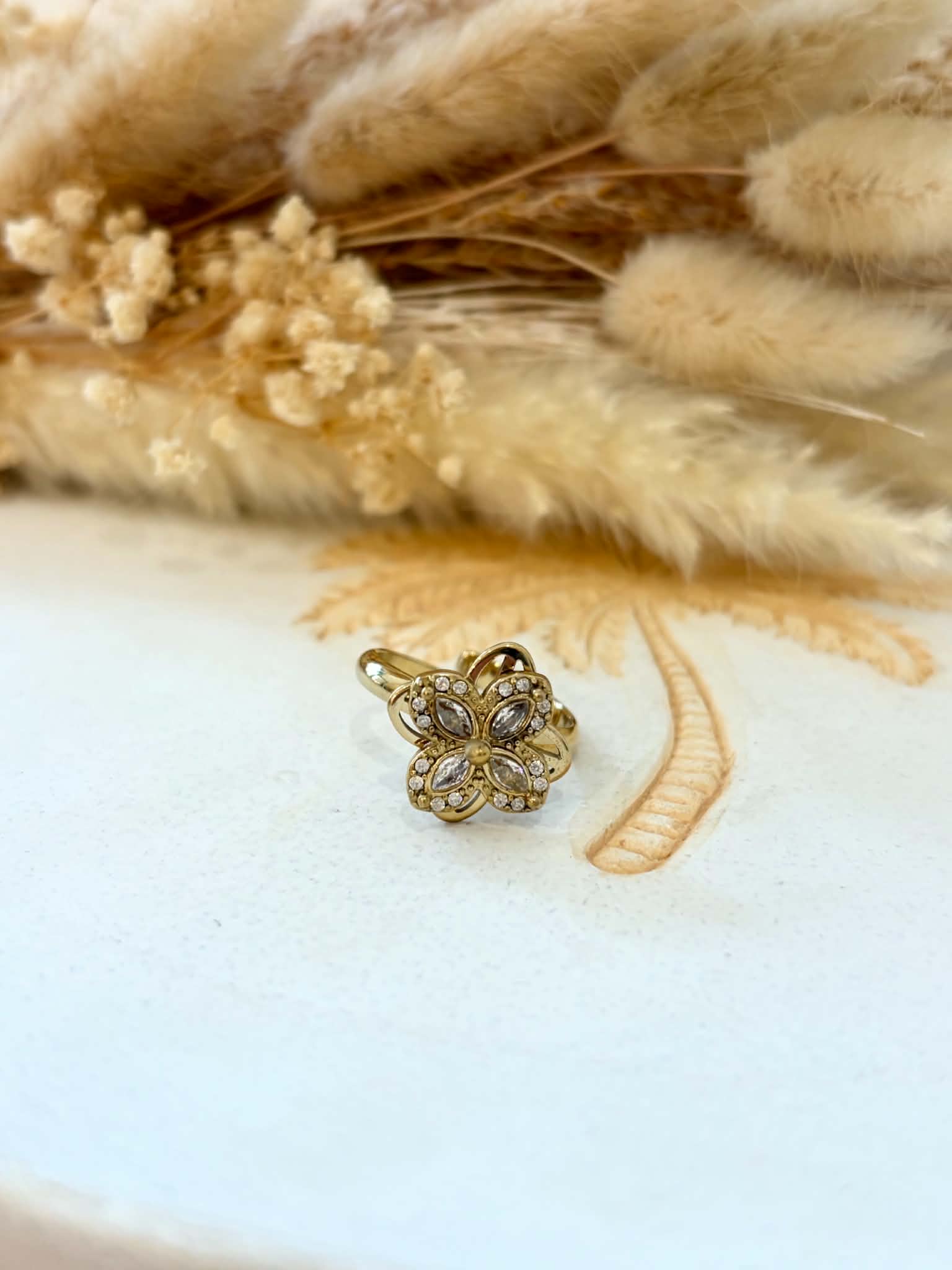 Bague Aura anti-stress en acier
