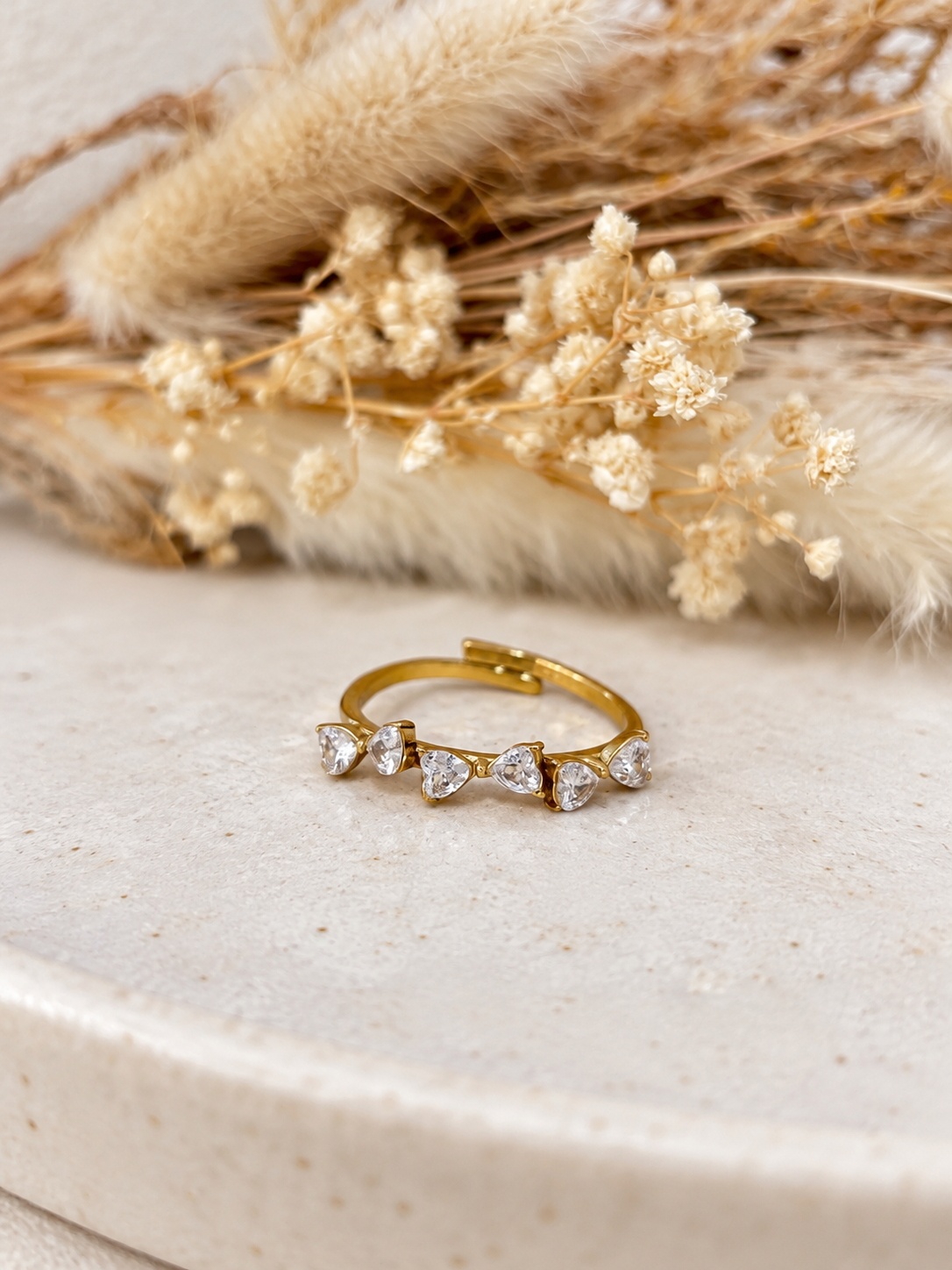 Bague Simon en acier inoxydable