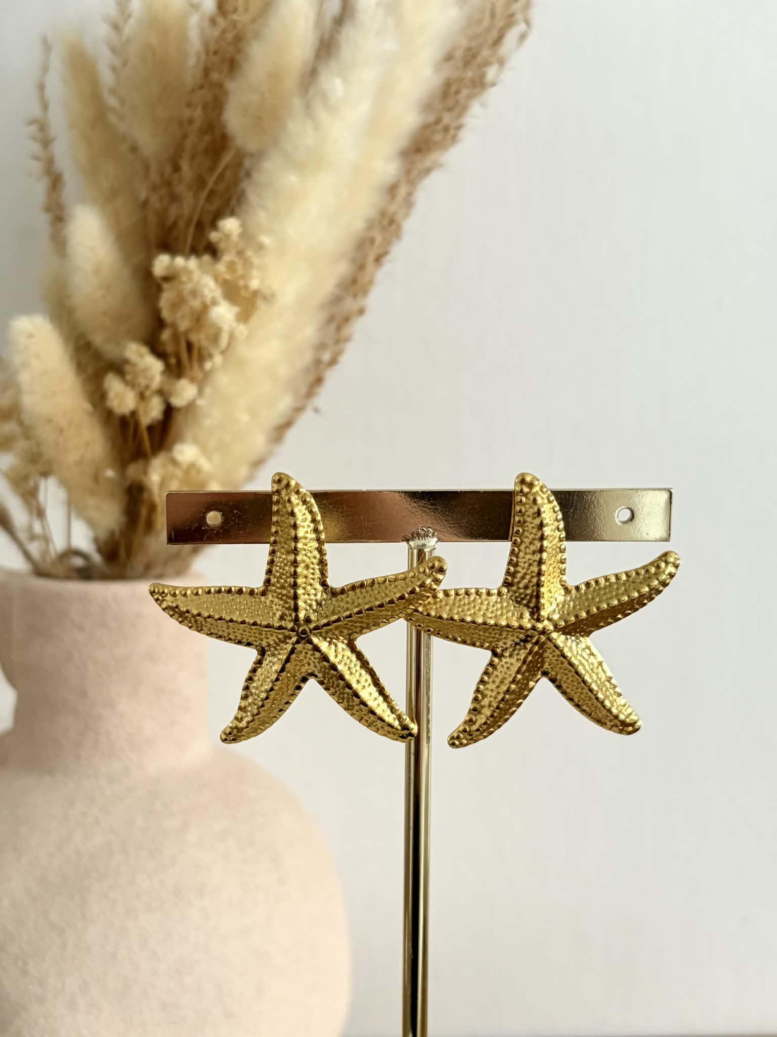 Boucles d'oreilles Ariel en acier inoxydable